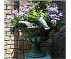 Doves of Peace Bronze Planter