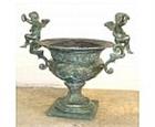 Two Handled Cherub Urn