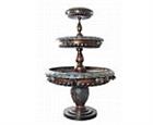 Tiered Fountain with Classical Lion Head Designs