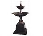 2 Tier Fountain on Marble Base