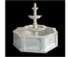 Three Tier Marble Fountain with Surround