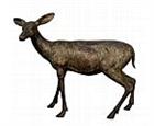 Bronze Doe Sculpture - Life Size