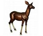 Bronze Red Deer Sculpture