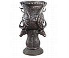 2-Headed Deer Garden Urn