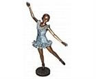 Ready for Ballet Girl Sculpture