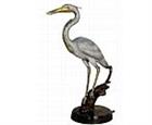 Beautiful Crane on Marble Base