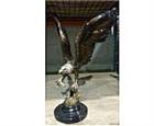 Eagle with Prey Bronze Sculpture