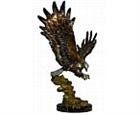 Eagle with Claws Outstretched Bronze Sculpture