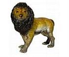 Standing Lion Tabletop Sculpture