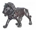 Roaring Male Lion Sculpture