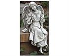 Angel Shelf Sitter with Flower