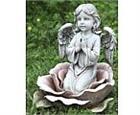 Angel in Flower Sculpture