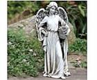 Angel with Flowers Statue