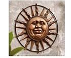 Large Happy Sun Wall Plaque