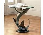 Humpback Whale End Table