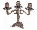 Antique Brass Candelabra