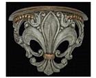 Fleur de Lis Shelf and Bracket