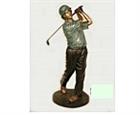 Bronze Male Golfer