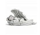 Sleeping Angel Girl Sculpture