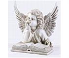 Thinking Angel Bust Sculpture