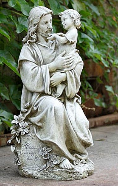 Jesus with Child Statue