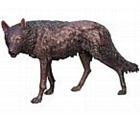 Lost Bronze Wolf Sculpture