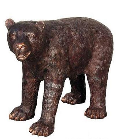 What d'ya want! Bear Sculpture - Bronze