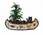 Raccoon Planter and Sculpture