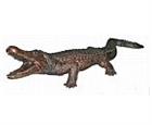 Bronze Life Size Garden Crocodile Statue