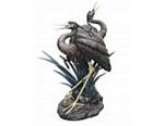  Brilliant Heron Fountain Sculpture Option B - Life Size