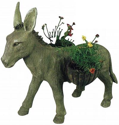 Large Bronze Donkey