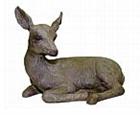 Resting Deer Sculpture