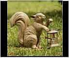 Squirrel Candle Holder