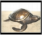 Marine Turtle Statue - Bronze