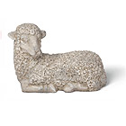 Resting Garden Sheep Statue