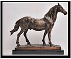 Bronze Stallion Horse Sculpture