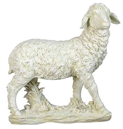 Large Standing Sheep Statues