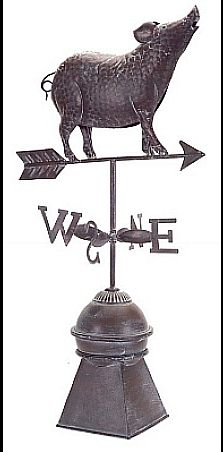 Pig Weathervane