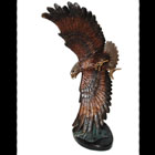 Soaring Bronze American Eagle