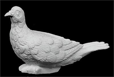 Resting Dove Sculpture