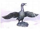 Flying Duck Fountain Statue