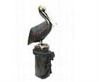 Life Size Pelican on Pedestal