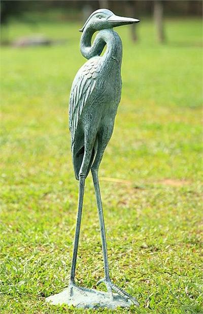 Great Blue Heron Statue