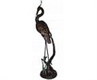 Elegant Heron Sculpture