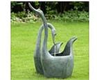 Swan Fountain Sculpture - Lovers