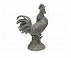 Crowing Rooster Sculpture