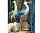 Colorful Herons - Bronze Sculptures Set