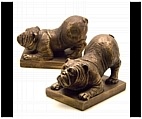 Butch the Bulldog Bookends