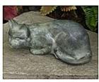 Shy Kitty Cat Statue