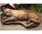 Large Sleeping Cat Sculpture